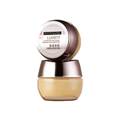 莹透亲颜自然无瑕蜜粉乳霜